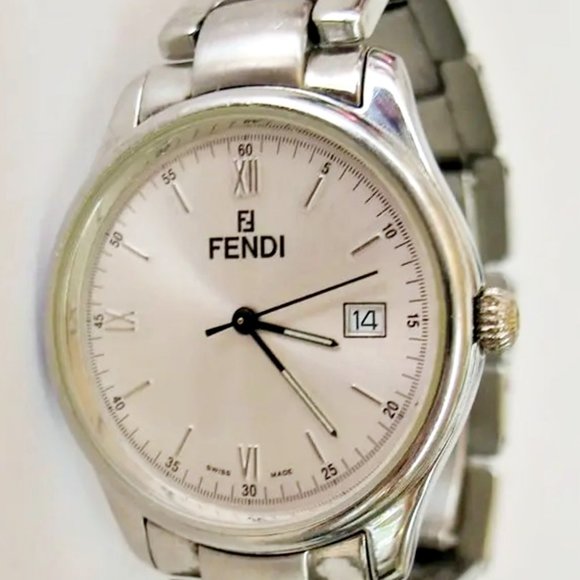 FENDI OROLOGI Traditional Style  Round Shape  Swiss Made  Quartz  Stainless Stee main image 9